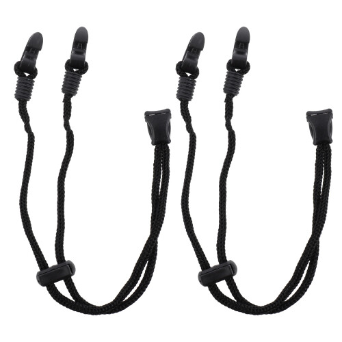 3 Stycken Flexibla Avtagbara Elastiska Maskvidgare Standardmaskband