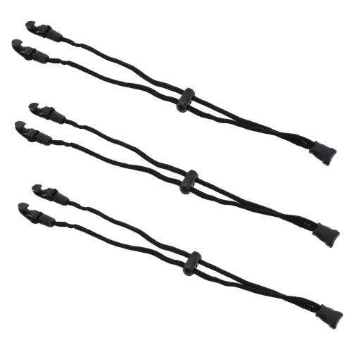 3 Stycken Flexibla Avtagbara Elastiska Maskvidgare Standardmaskband 2