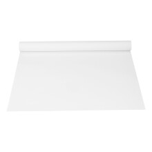 1Pcs Rull Ritpapper Affisch Konstrull Vit Presentpapper (Vit)