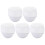5Pcs Anti-Statisk Andningsbar Workshopsmössa För Cleanroom (Vit) 2