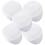 5Pcs Anti-Statisk Andningsbar Workshopsmössa För Cleanroom (Vit) 7