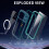 For iPhone 17 Pro 360° Full Body Waterproof phone Case Blue 4