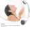 Silver Handheld Shower Head ABS Durable High Pressure Pivot 10