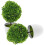 2St Konstgjorda Växter Boll, Imitationsväxt, Bonsai, 6