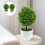2St Konstgjorda Växter Boll, Imitationsväxt, Bonsai, 10