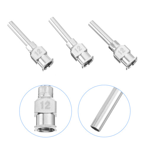 12Pcs Stainless Steel Dispensing Needles With Blunt Tips 2