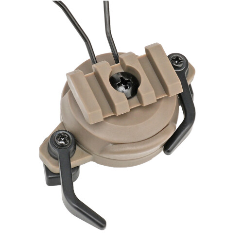 Rotary Tactical Hjälmadapter Set För Hörselpropphållare 1