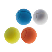 4Pcs Tennisslagrackets Vibrationdämpare Skopalform Absorberare