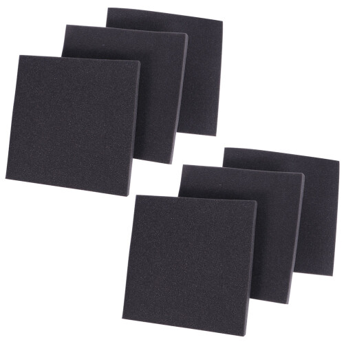 6Pcs Äggkorg För Packning Tjock Ljudisolerande Matarplatta