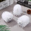 5Pcs Utbytesrunda Plasttoalettborstshuvuden Badrumsborstrenslare Vit 11