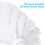 5Pcs Utbytesrunda Plasttoalettborstshuvuden Badrumsborstrenslare Vit 4