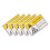 5 sheets hot surface warning stickers for mechanical equipment safety 10