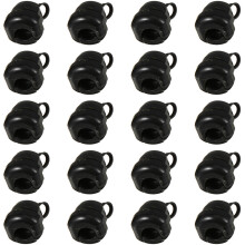 20Pcs Kabelgenomföring Elkabelanslutning Genomföringshylsa Tillbehör