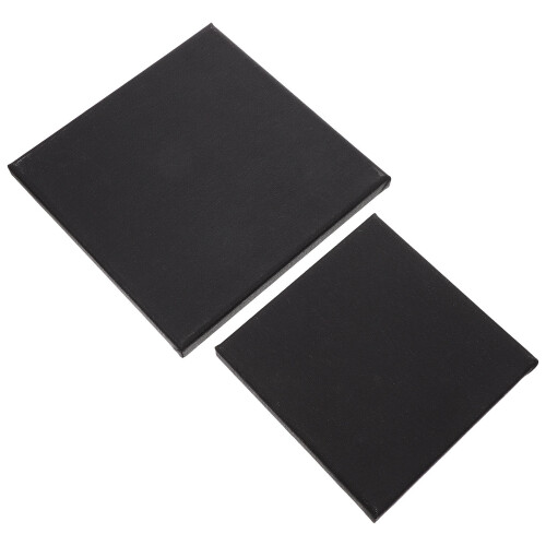 2St Målade Canvas Konstnärsklädda Oljemålning