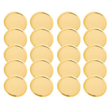 20Pcs Bokbindnings Skivor Häftklammer DIY Planeringsböcker Fästlås