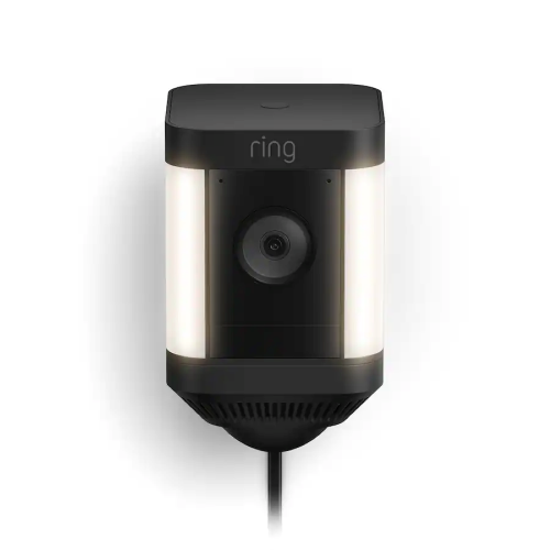 Amazon Ring Spotlight Cam Plus Black