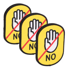 3Pcs Hundcollar Etiketter, Egendesignade, Håll Dig Borta Från Taggen