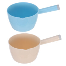 Small Ladle Plastic Assorted Color 2pcs 10.4x6.1x4.1in