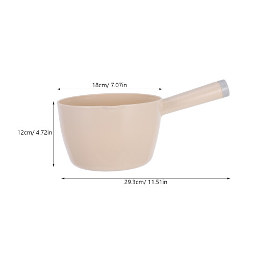 Small Ladle Plastic Assorted Color 2pcs 10.4x6.1x4.1in 1