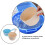 Small Ladle Plastic Assorted Color 2pcs 10.4x6.1x4.1in 7