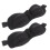 2Pcs Eva Sleep Eye Masks Black Comfortable Breathable Blindfolds 1