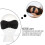 2Pcs Eva Sleep Eye Masks Black Comfortable Breathable Blindfolds 10