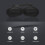 2Pcs Eva Sleep Eye Masks Black Comfortable Breathable Blindfolds 11