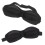 2Pcs Eva Sleep Eye Masks Black Comfortable Breathable Blindfolds 3