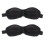 2Pcs Eva Sleep Eye Masks Black Comfortable Breathable Blindfolds 6