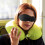2Pcs Eva Sleep Eye Masks Black Comfortable Breathable Blindfolds 5