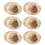 6St Miniatyr Straw Hat Cocktailmuggar Med 5