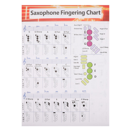 Saxofon Referensguide För Sax