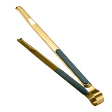 1 rvs keukenvoedseltang broodklem barbecueclip (wisselende kleuren)