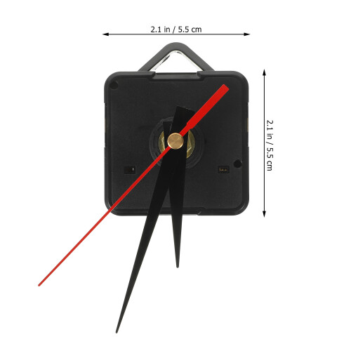 2Ensembles Mécanisme Pendule Noir Kit DIY Réparation 1