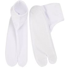 1 Par Två Tår Sockor Tabi Japanska Träsko Elastiska Crew