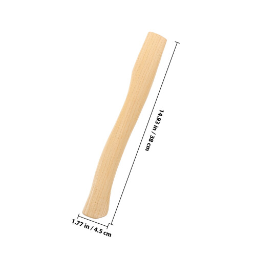 Sett Små Handtag Reparation Trägrepp Kort Hatchet 1