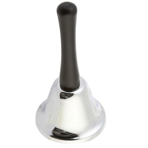 Loud Hand Bell Metallhandklocka Middagsklocka Fest Restaurangservice 2