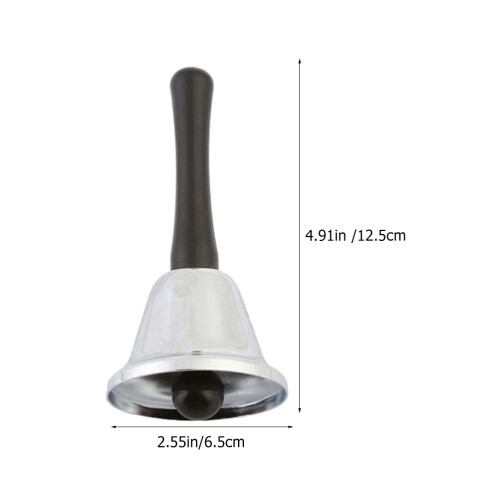 Loud Hand Bell Metallhandklocka Middagsklocka Fest Restaurangservice 1