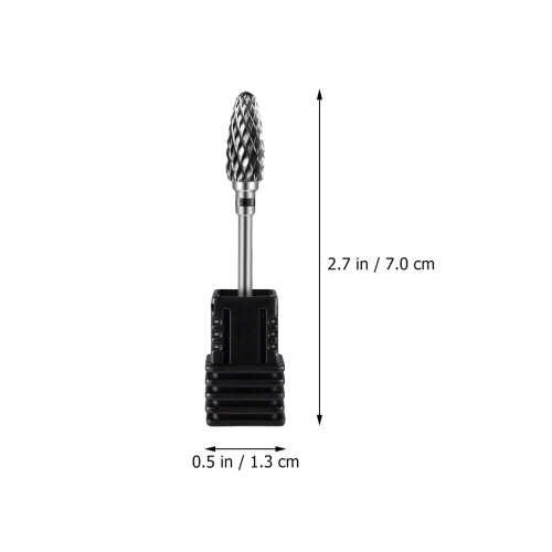 Multifunctionele Zwarte Wolfram Nagelboor Voor Nagelkunst 1