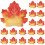 20Pcs Colorful Maple Leaf Paper Party Dinner 2