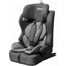 Kidoola ISOFIX Car Seat for Children 15 Months to 12 Years, Grey