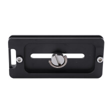 Universelle Aluminium Schnellwechselplatte für Arca-Mount, 38x80 mm