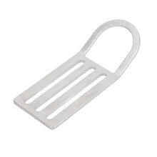 Hochwertiger Taucher-Gürtel aus Edelstahl mit D-Ring-Stopper, geeignet für Meerwasser, 3,2 cm