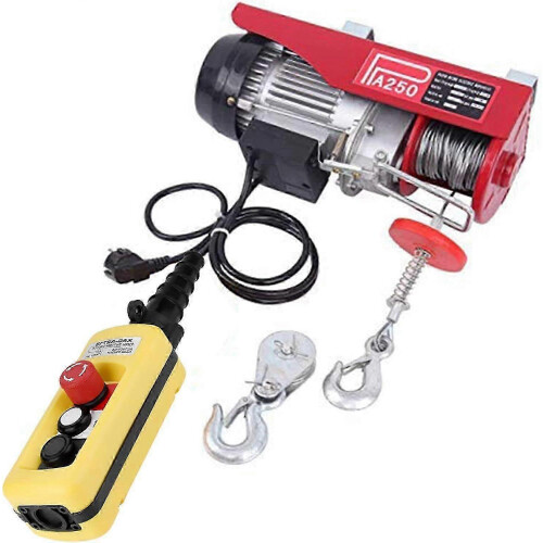 (As show, One size) 2025 Latest Model Crane Chain Hoist Switch, Push Button Pendant Controller with 1