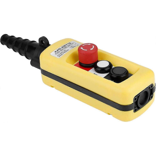 (As show, One size) 2025 Latest Model Crane Chain Hoist Switch, Push Button Pendant Controller with 2