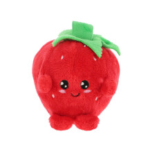 Keel Toys Food Bobballs 8cm Plush Toy Strawberry