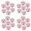 200 pcs flat back pearls for crafting charms 3