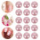200 pcs flat back pearls for crafting charms 6