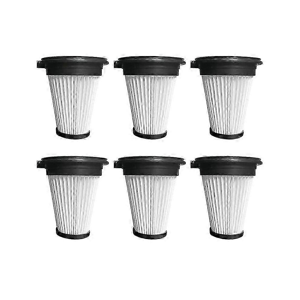 Kikidex (As Show, One Size) 6Pcs Hepa Filters For Handheld Cordless Vacuum Cleaner