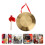 1 Set Kinesisk Traditionell Handgong Med Hammare 4